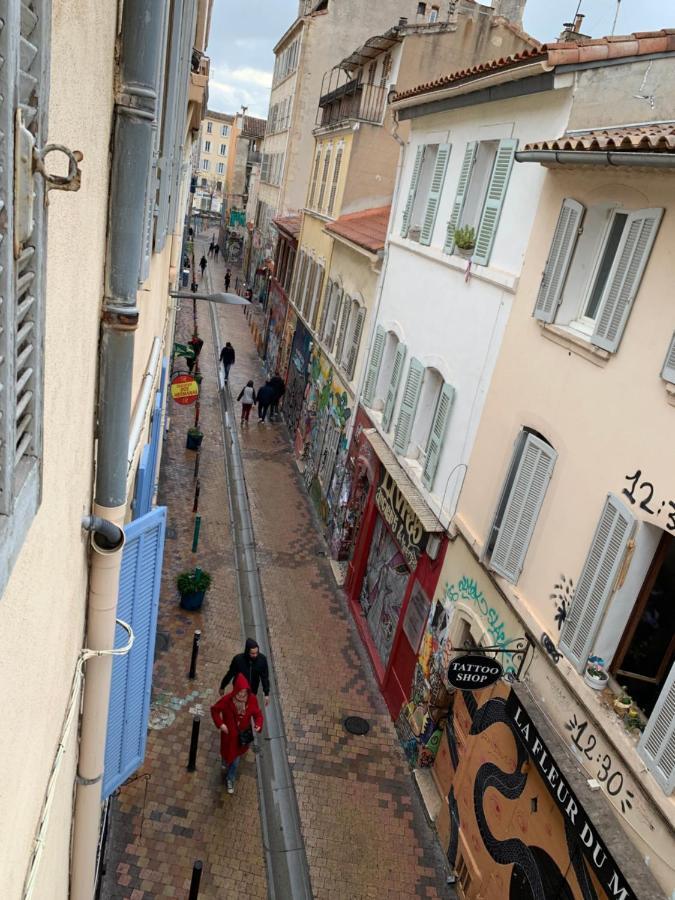 Loft Climatise 50M2 Coeur Du Cours Julien Lägenhet Marseille Exteriör bild